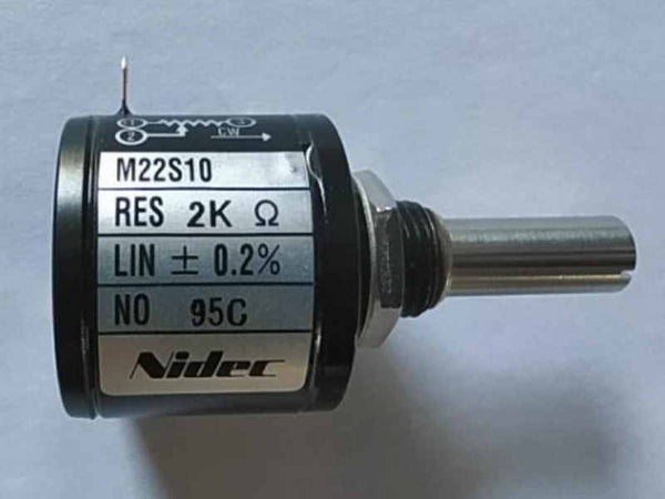 Nidec Copal Potentiometer M22S10 2K for Tadano Outrigger Sensor