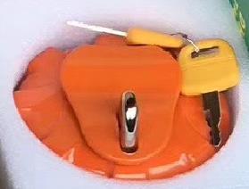 Anti-Theft Fuel Tank Cover
