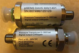 Hirschmann Pressure Transducer DAVS 300/1401-3401 with part number 031-300-060-452 & 606652.