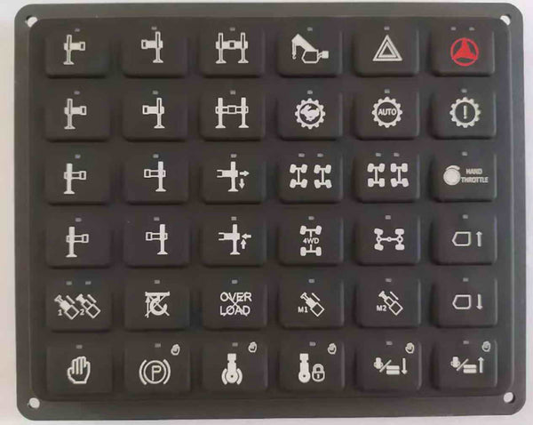 SANY Membrane Switch JC-SPAD35N-5