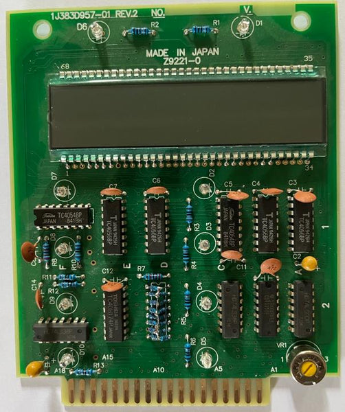Tadano AML M3 Display PCB and LCD 361-104-40000, it's used for Tadano Automatic Moment Limiter model H244-0-1.